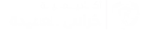 white logo text